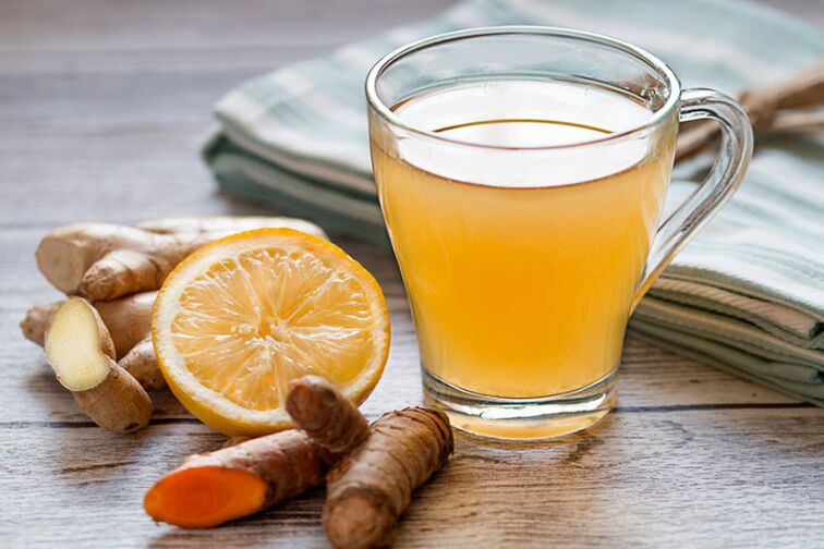 شاي الزنجبيل مشروب علاجي يزيد من الفاعلية في النظام الغذائي للرجل